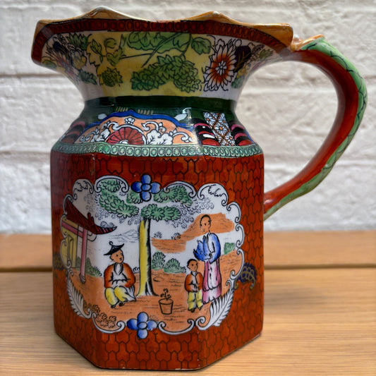 Mason’s Patent Ironstone China – Chinoiserie Panel Jug