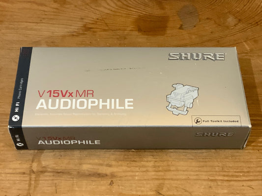 Share Shure V15VxMR Audiophile MM Cartridge – MR Stylus, NOS/Open Box + Toolkit