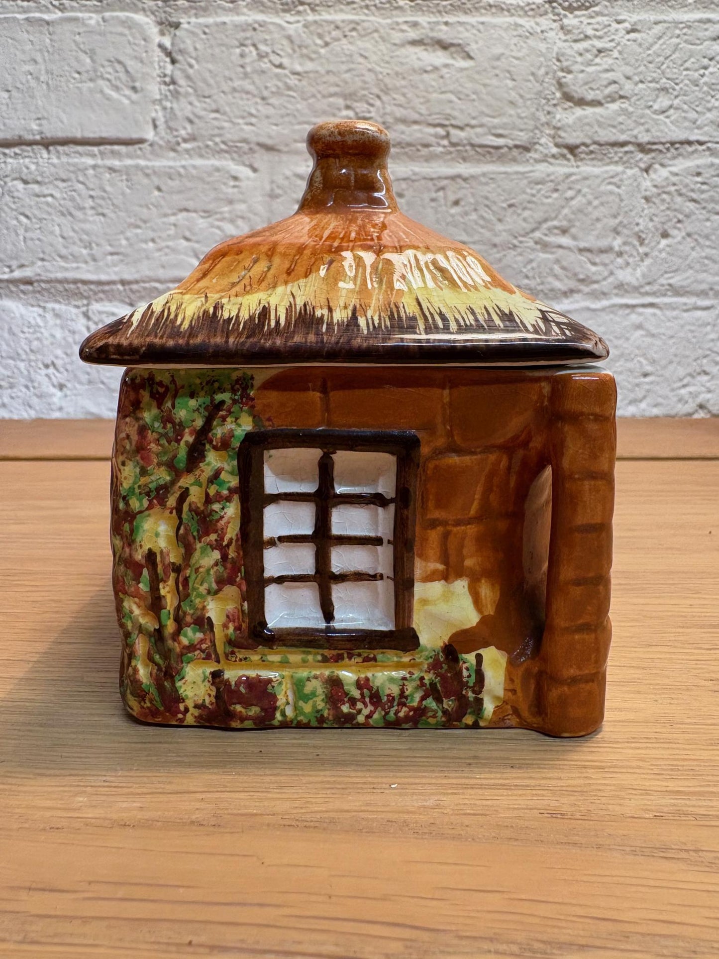Vintage Price Kensington “Cottage Ware” Four‑Piece Tea Service – Teapot, Sugar, Butter Dish & Milk Jug, c.1938–50s