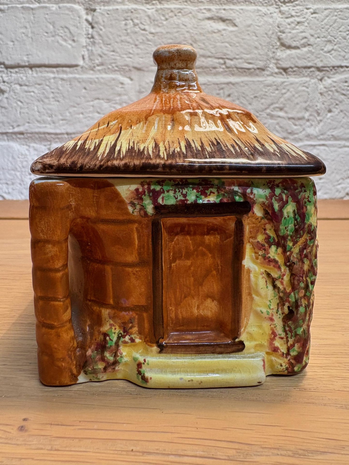 Vintage Price Kensington “Cottage Ware” Four‑Piece Tea Service – Teapot, Sugar, Butter Dish & Milk Jug, c.1938–50s