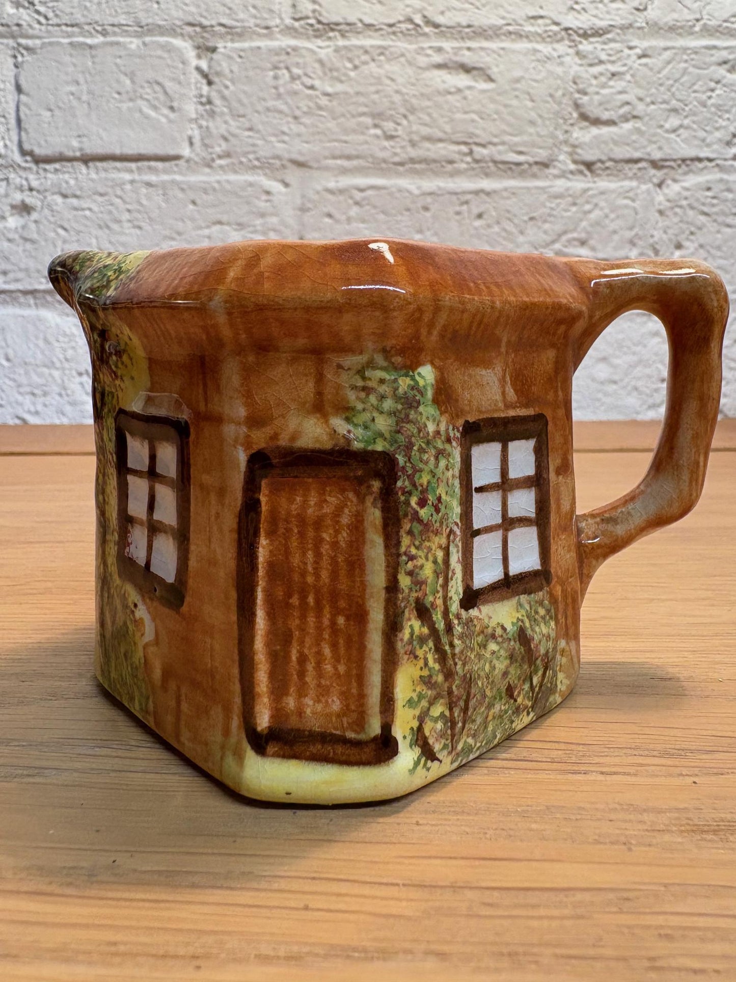 Vintage Price Kensington “Cottage Ware” Four‑Piece Tea Service – Teapot, Sugar, Butter Dish & Milk Jug, c.1938–50s