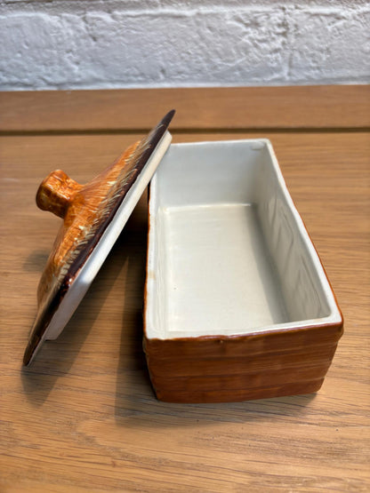 Vintage Price Kensington “Cottage Ware” Four‑Piece Tea Service – Teapot, Sugar, Butter Dish & Milk Jug, c.1938–50s