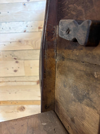 Early Victorian Oak Snap‑Top Tripod Table