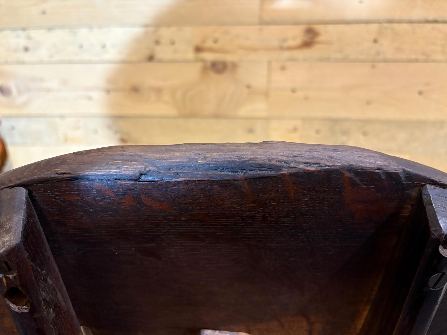 Early Victorian Oak Snap‑Top Tripod Table