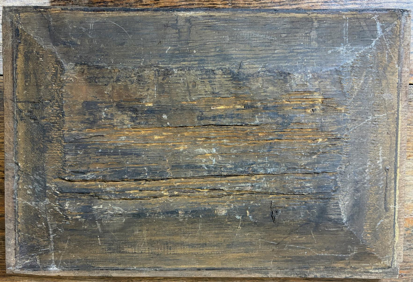 Set of Five 18th‑Century Carved Oak Panels – Cherub & Putti