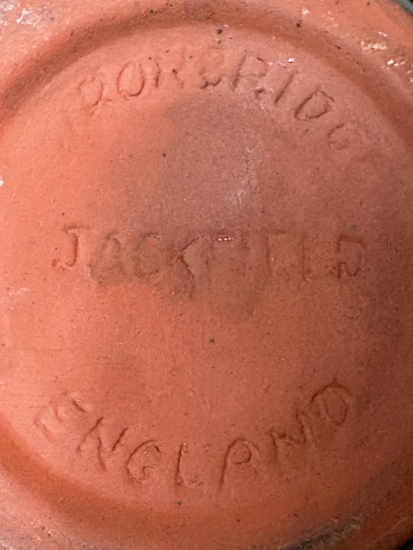 Vintage Ironbridge Jackfield Pottery Drip‑Glaze Bulbous Jug, c.1970s–90s