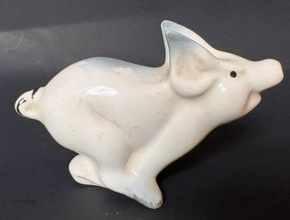 Vintage Beswick Sow & Piglet Figurines – Cream Glaze English Pottery