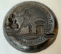 Cast Iron Foundry Pattern Mould “Super Materiam Ignis Triumphans” — Established 1888 (J.K. Smit) – 12.5cm